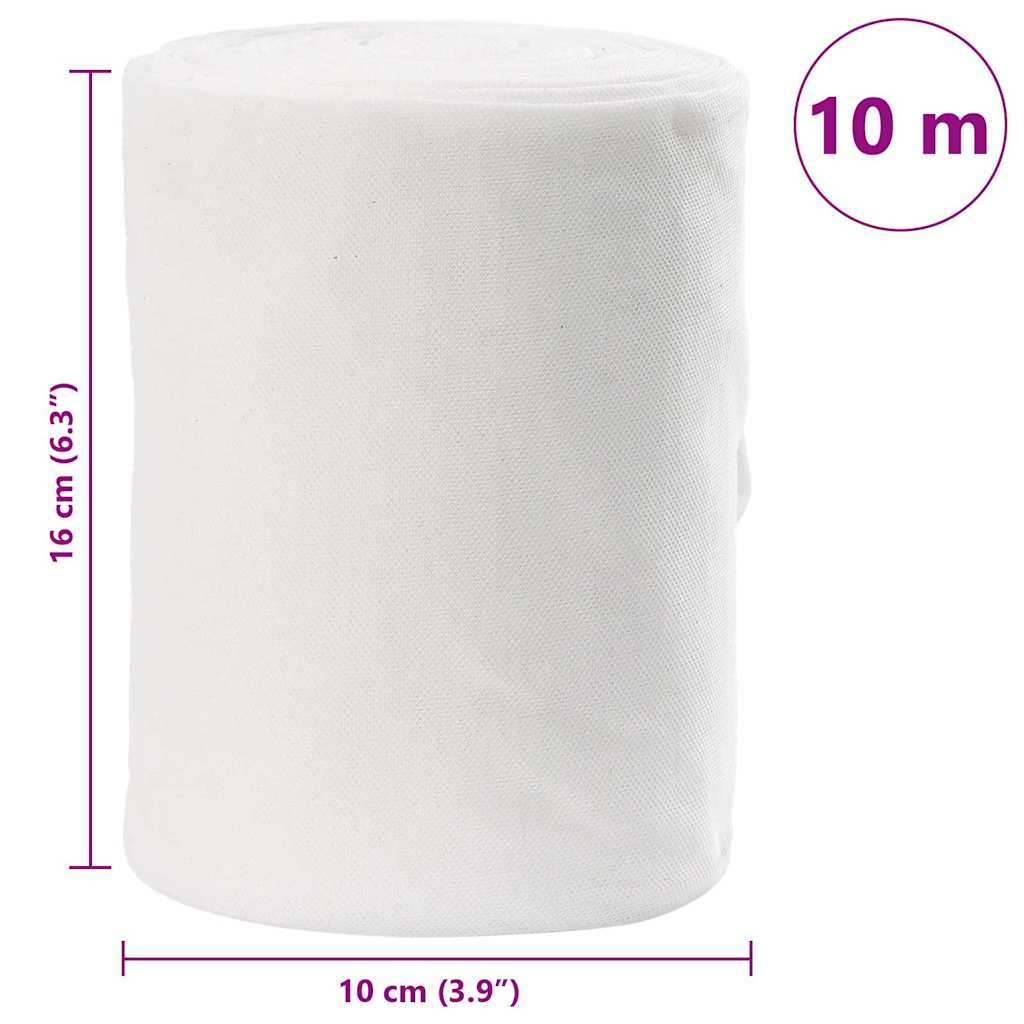 Afvoerpijp Wit 16 X 1000 Cm Stof