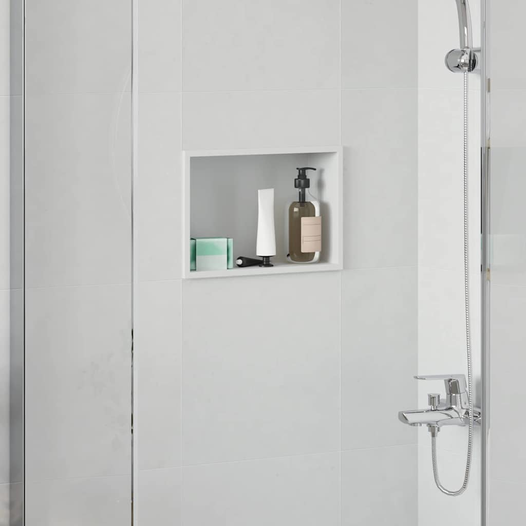 Douche Niche Zwart Roestvrij Staal
