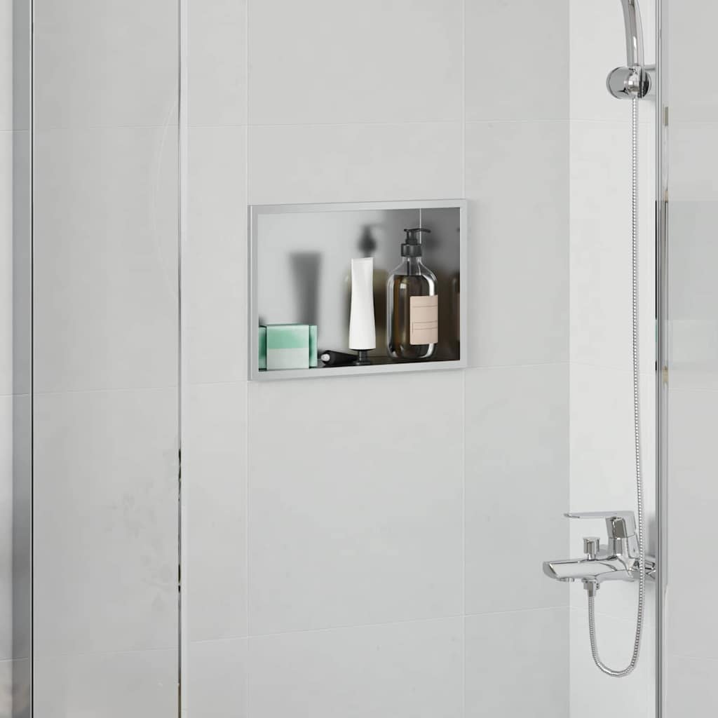 Douche Niche Zwart Roestvrij Staal
