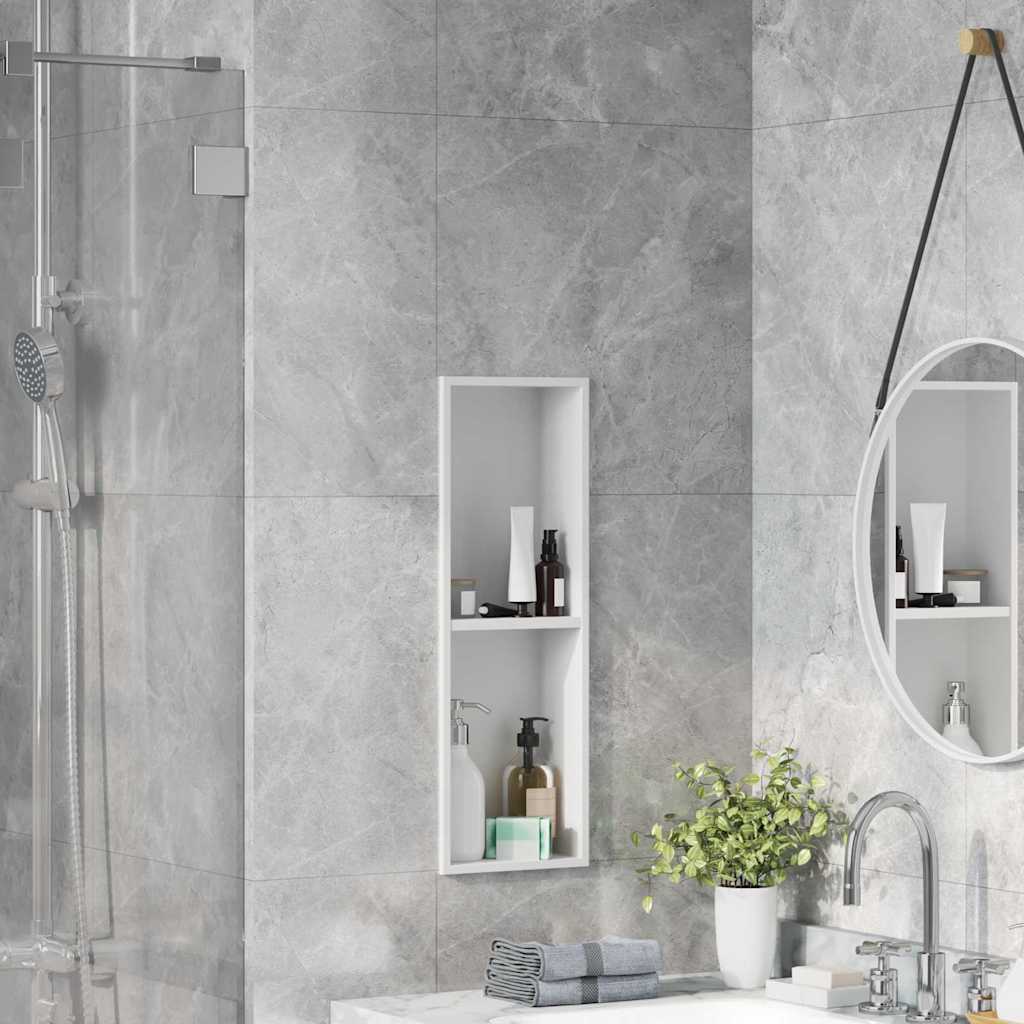 Douche Niche Zwart Roestvrij Staal
