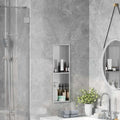 Douche Niche Zwart Roestvrij Staal