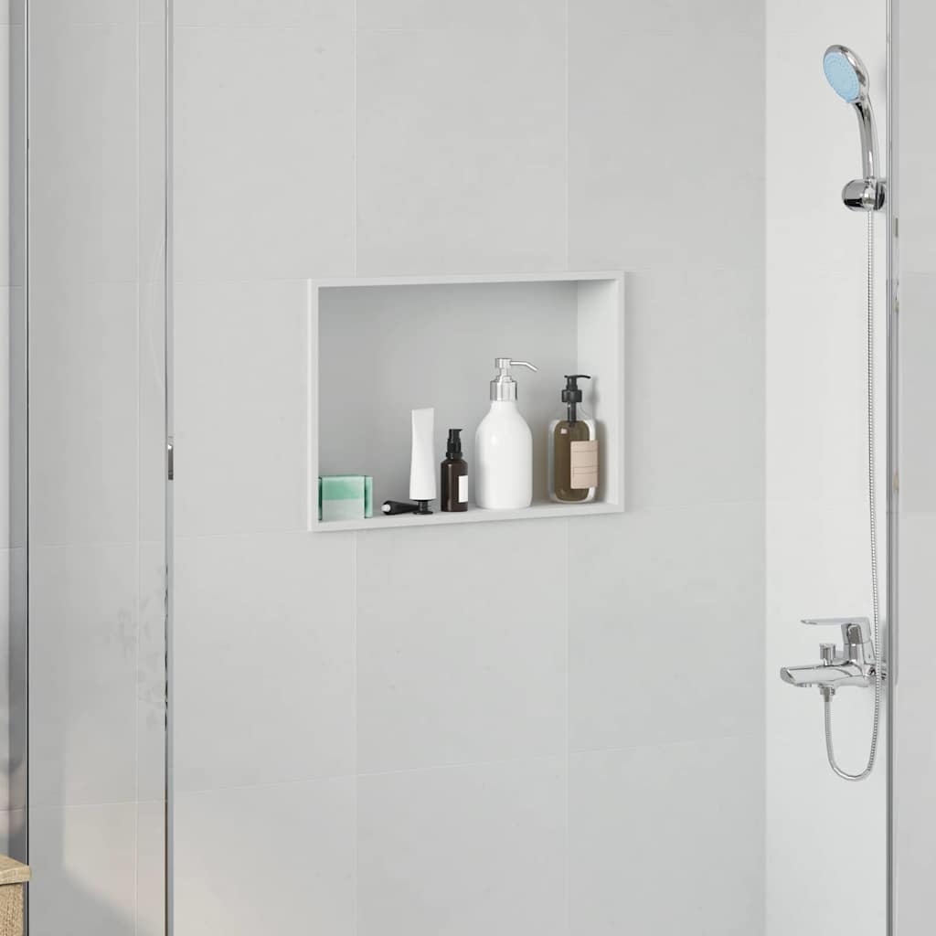 Douche Niche Zwart Roestvrij Staal