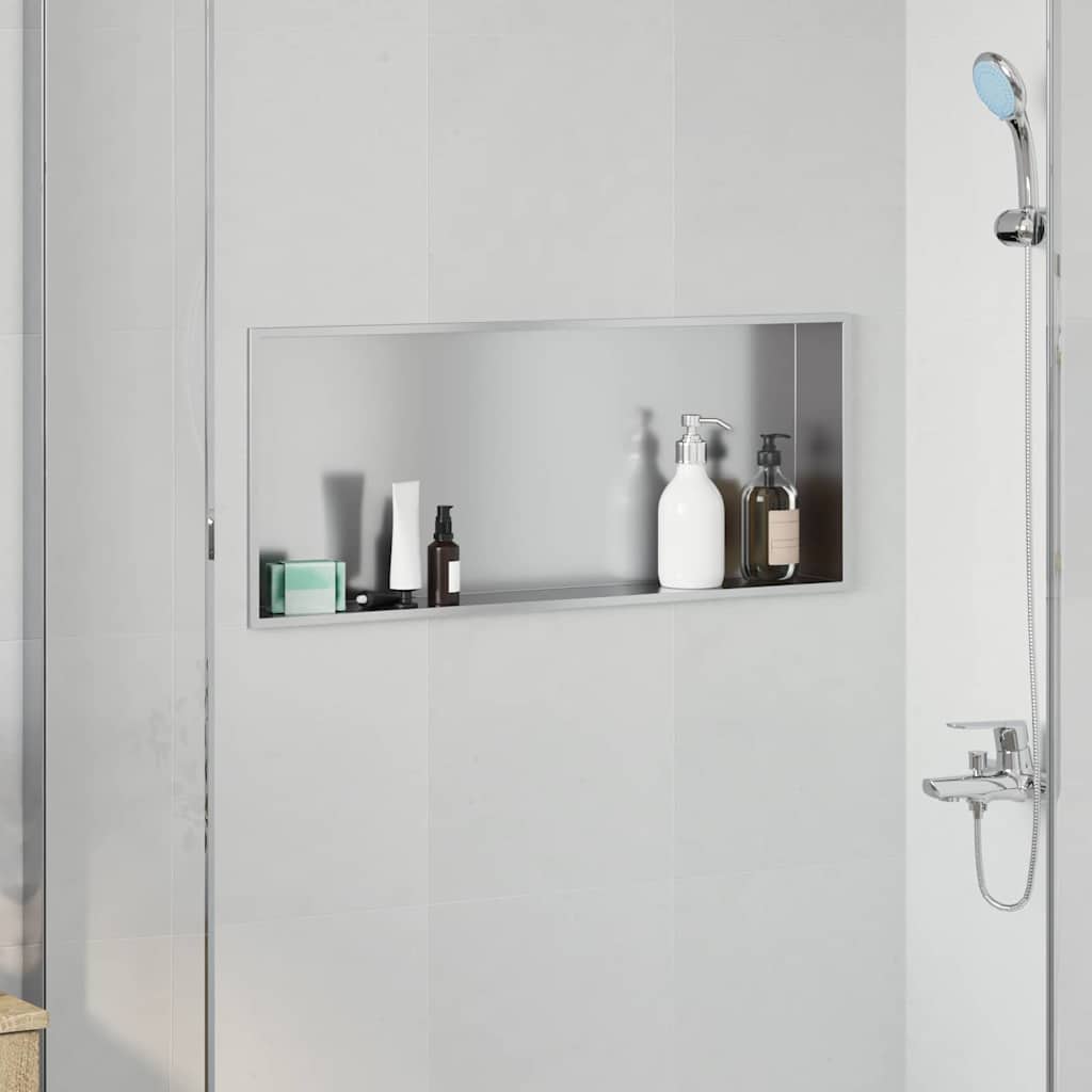 Douche Niche Zwart Roestvrij Staal