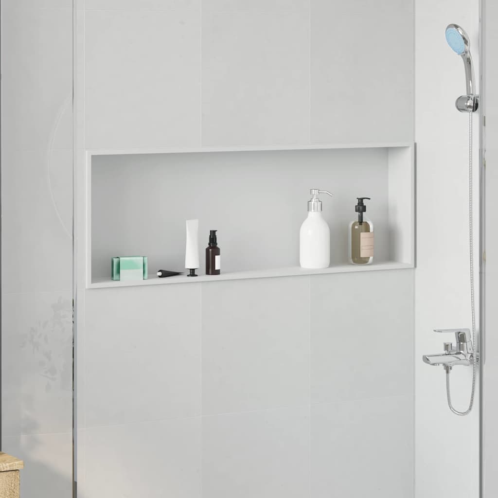 Douche Niche Zwart Roestvrij Staal