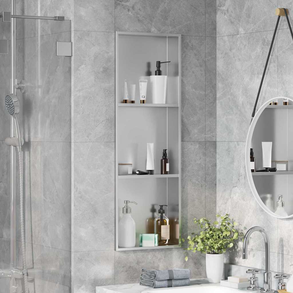 Douche Niche Zwart Roestvrij Staal