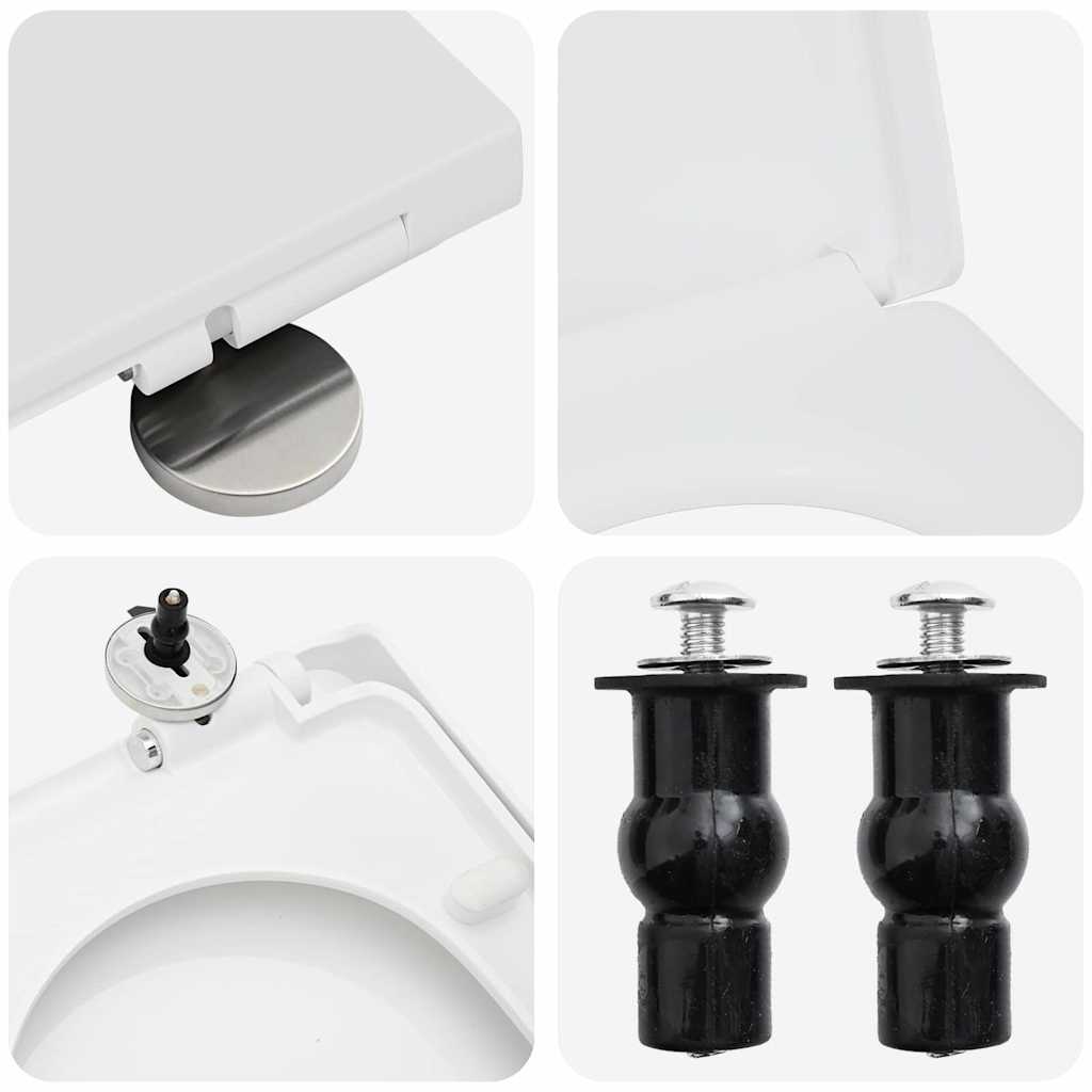 Toiletzitting Verstelbaar 48 X 36,5 X 4,5 Cm Polypropyleen