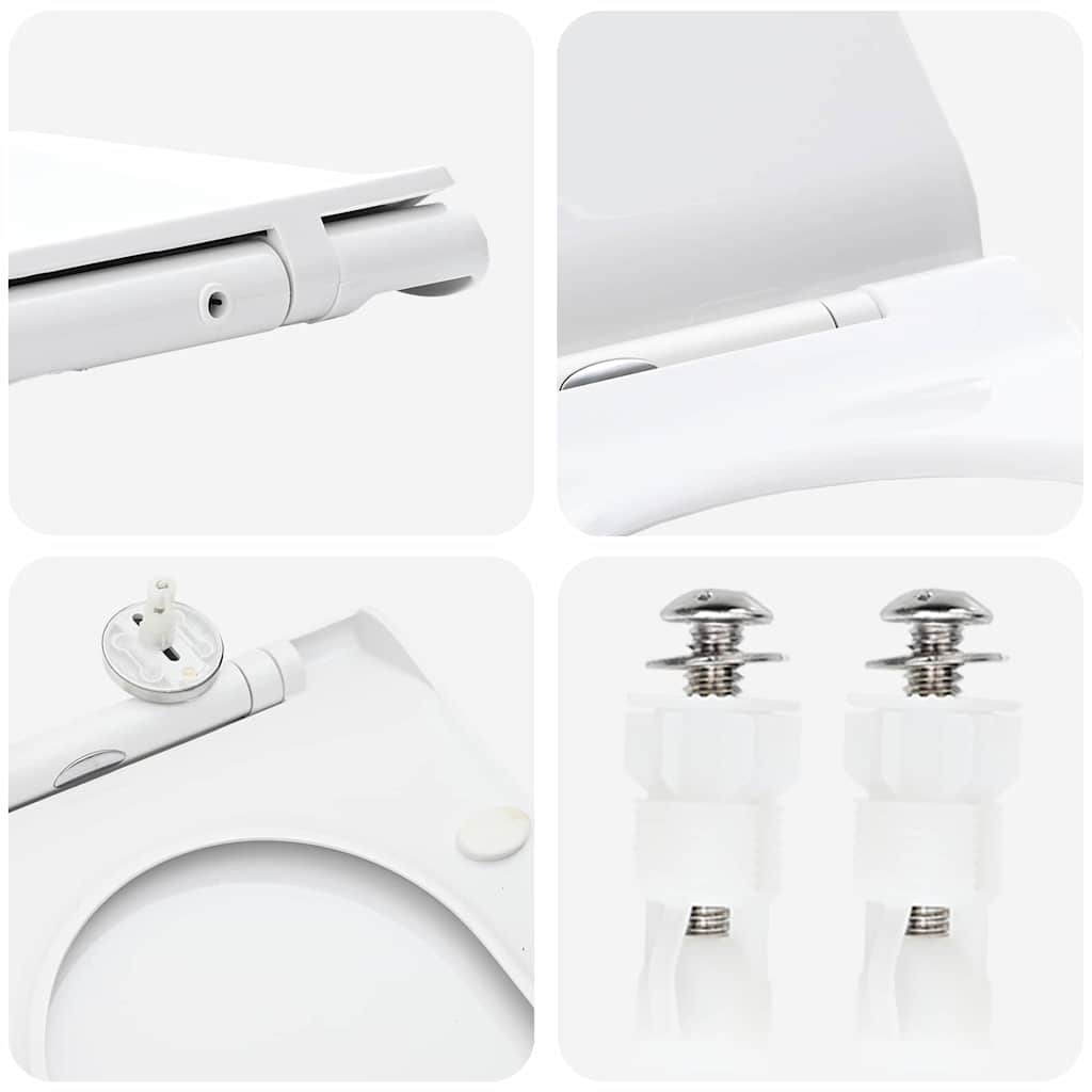 Toiletzitting Verstelbaar 50 X 36,5 X 5 Cm Polypropyleen