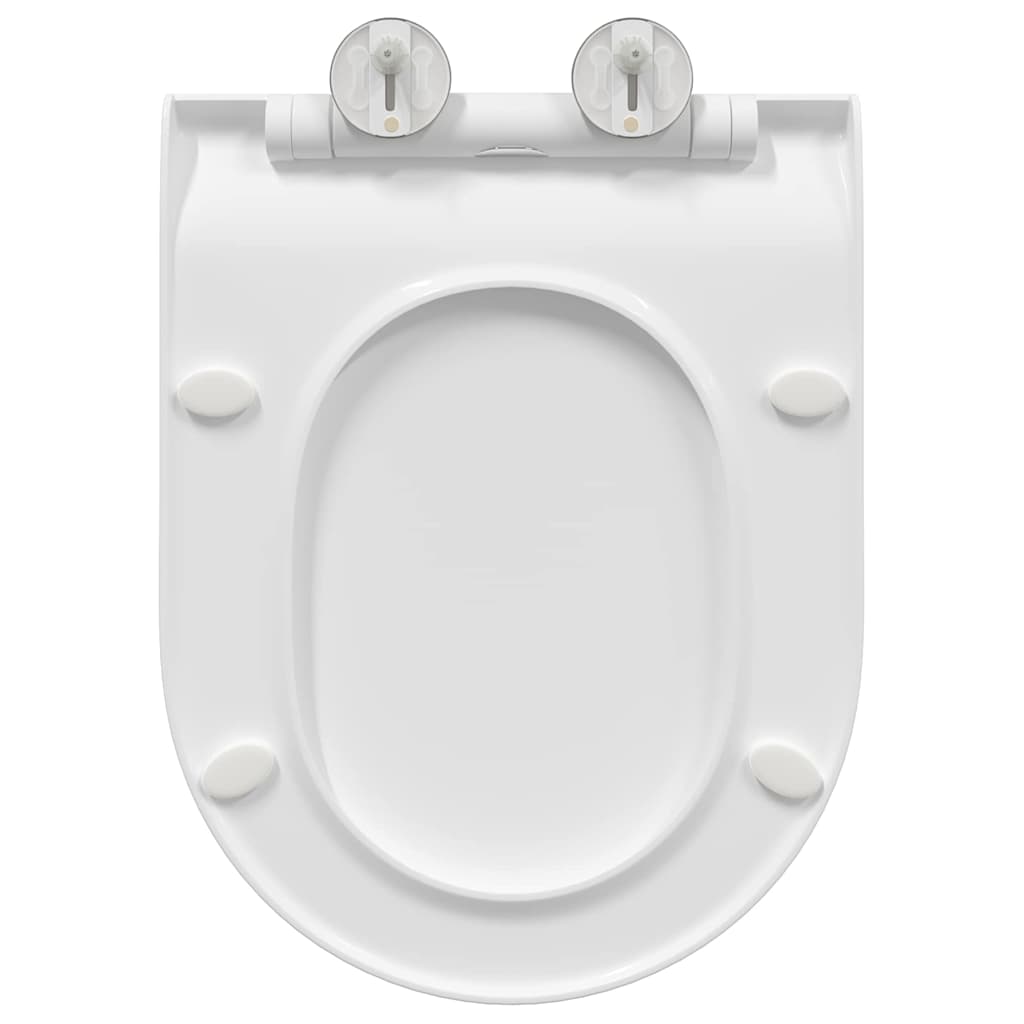 Toiletzitting Verstelbaar 50 X 36,5 X 5 Cm Polypropyleen