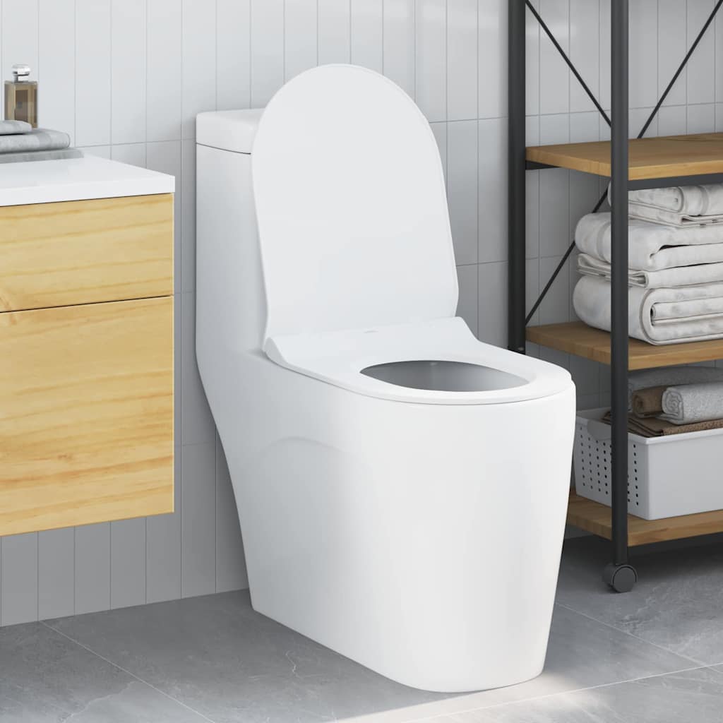 Toiletzitting Verstelbaar 50 X 36,5 X 5 Cm Polypropyleen