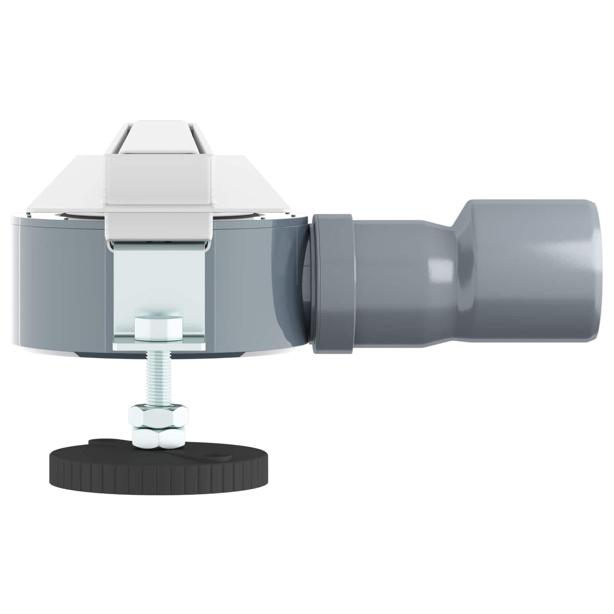360° Doucheafvoer Met Slank Model Zilver