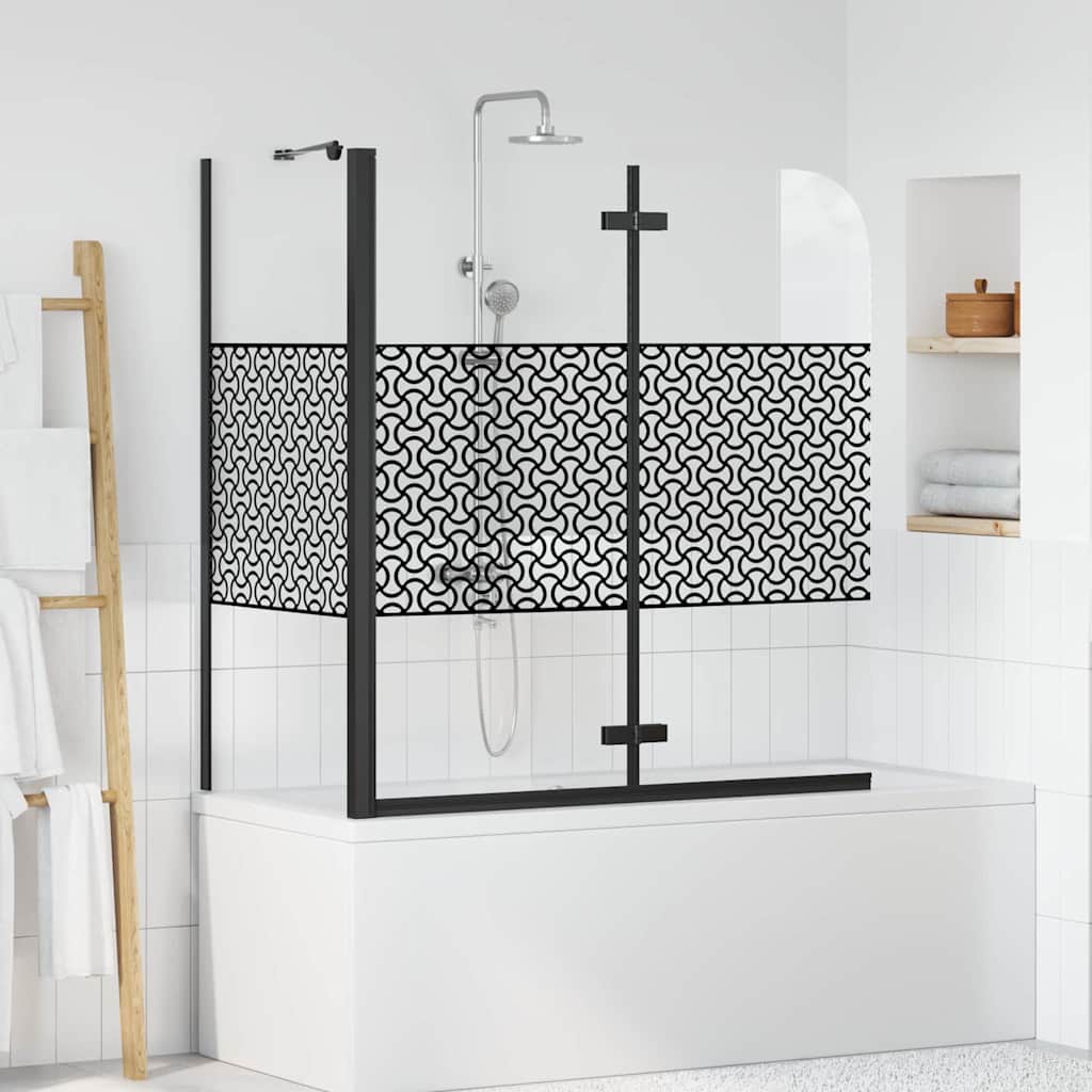 Badwand 120X68X130 Cm Gehard Glas