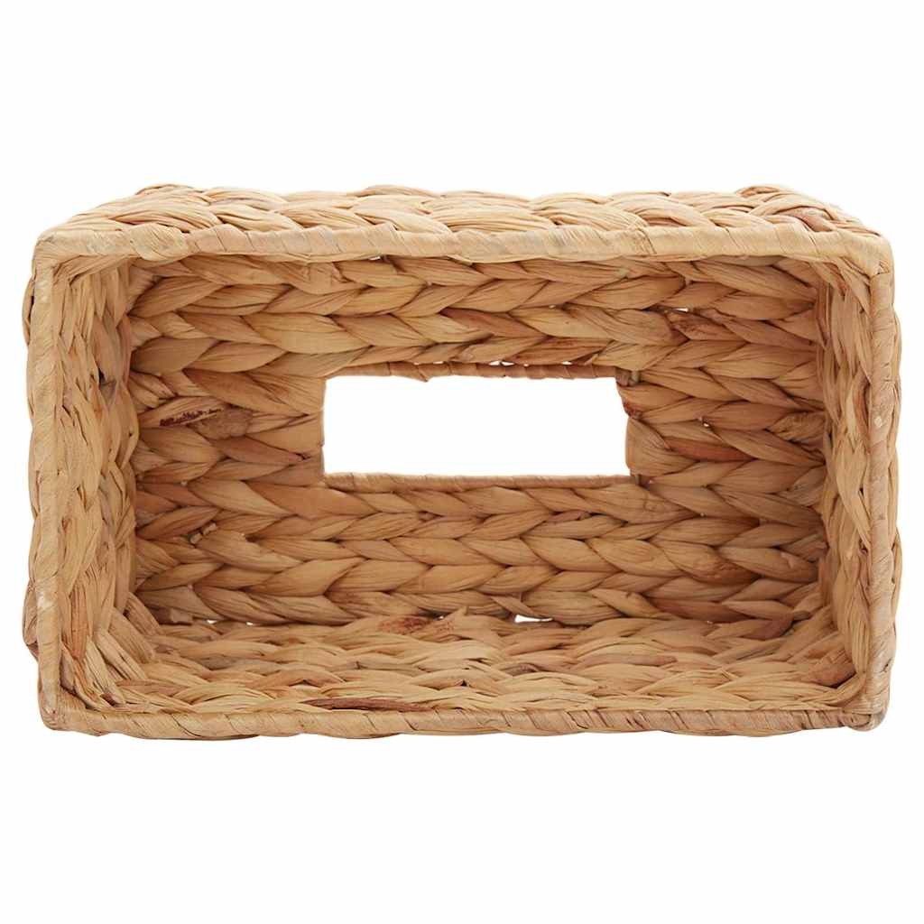 Tissueboxhoezen 2 St Waterhyacint 27.5 X 16.5 X 14 Cm Naturel