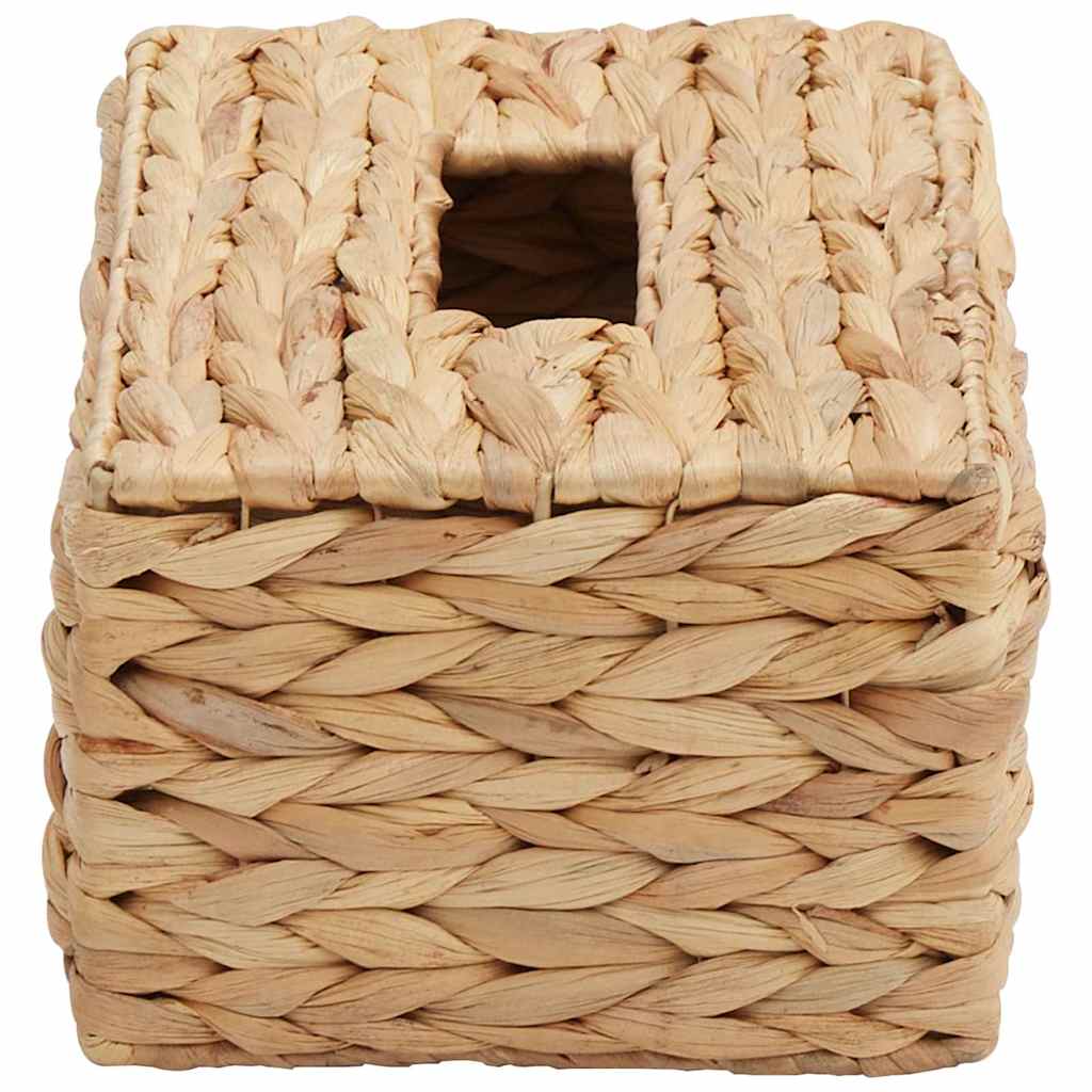 Tissueboxhoezen 2 St Waterhyacint 27.5 X 16.5 X 14 Cm Naturel