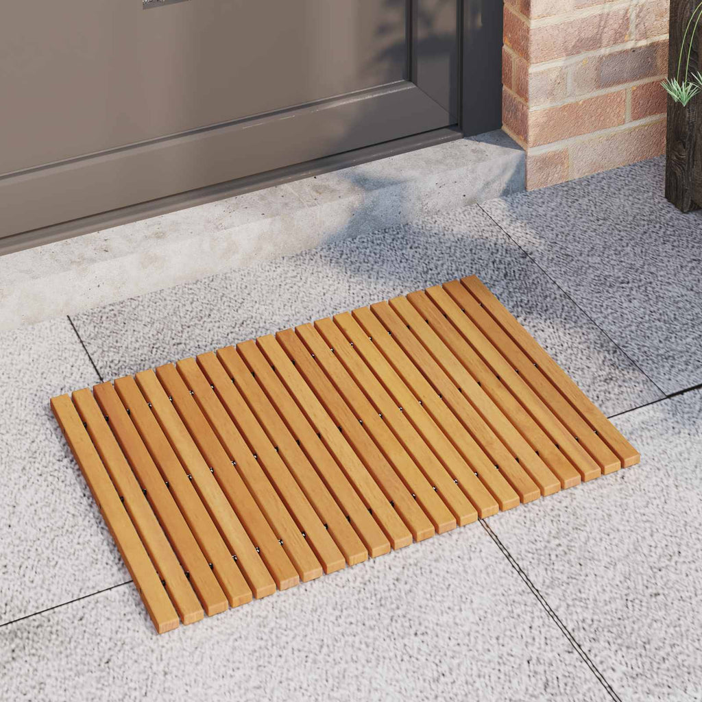 Badmat Naturel Massief Acaciahout