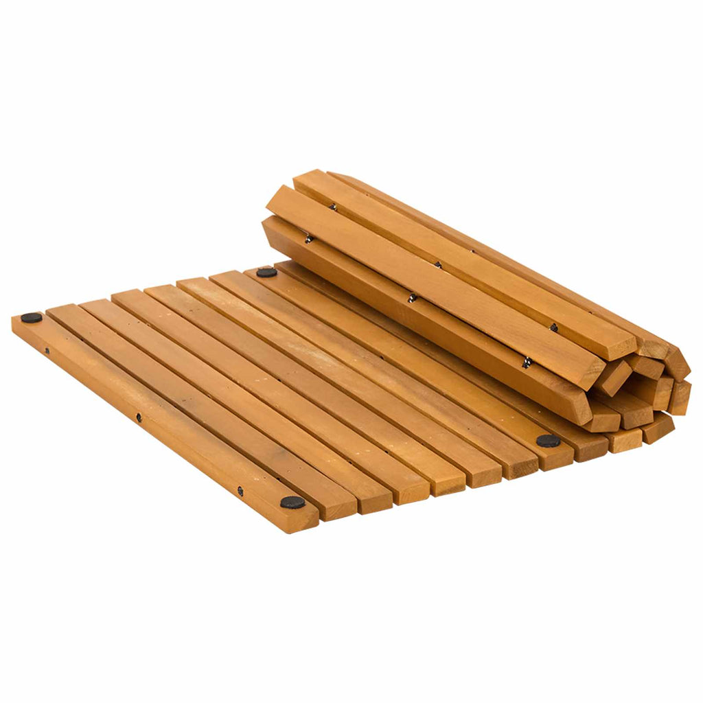 Badmat Naturel Massief Acaciahout