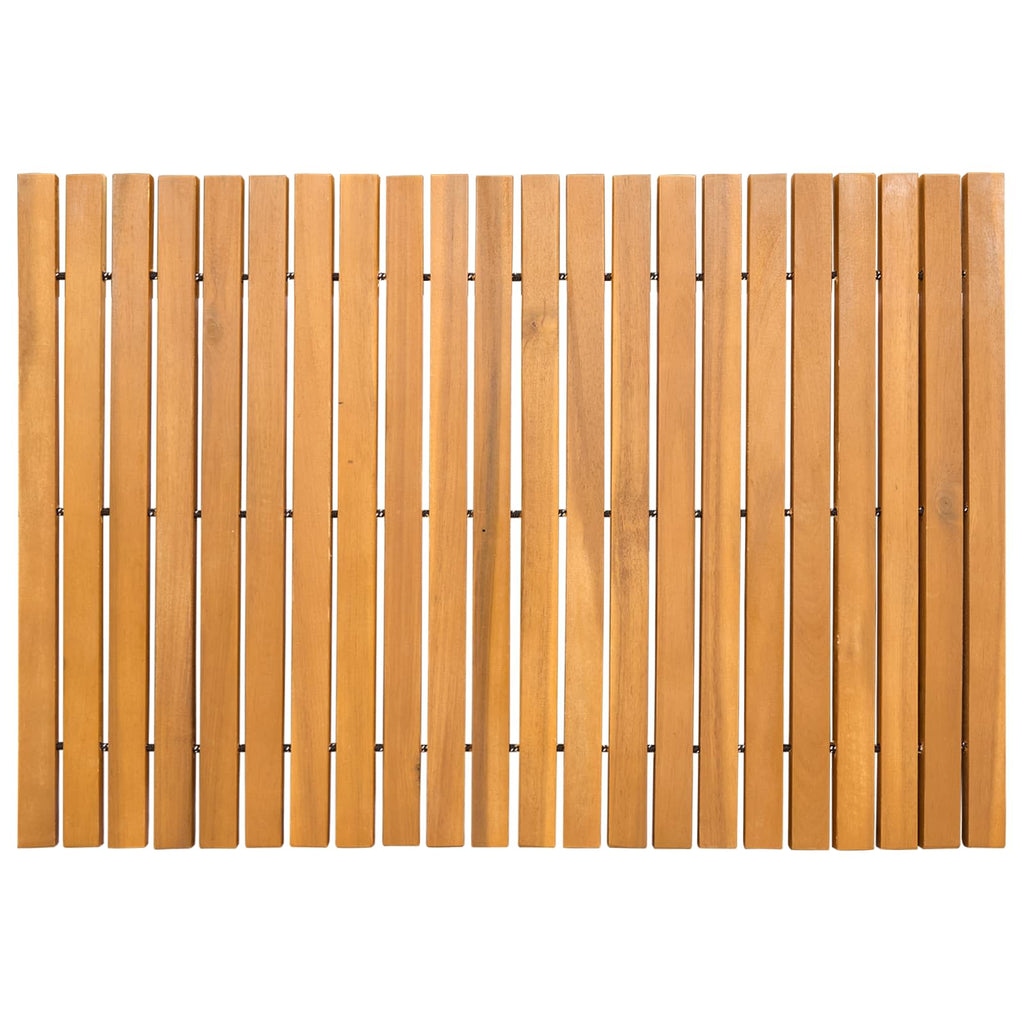 Badmat Naturel Massief Acaciahout