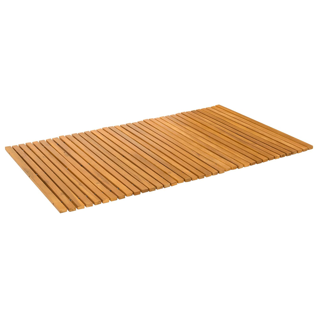 Badmat Naturel Massief Acaciahout