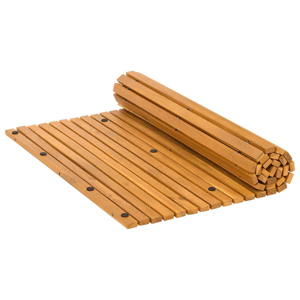 Badmat Naturel Massief Acaciahout