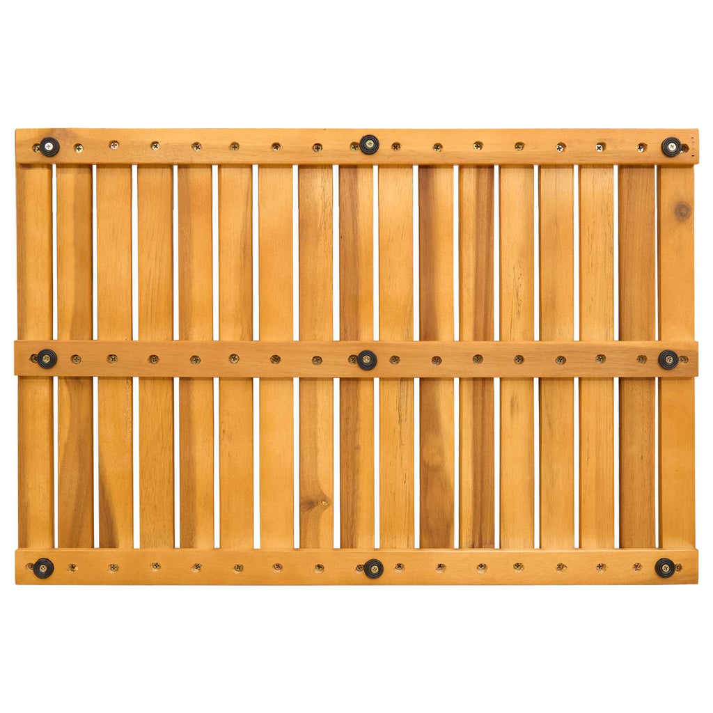 Badmat 2 St Naturel Massief Acaciahout
