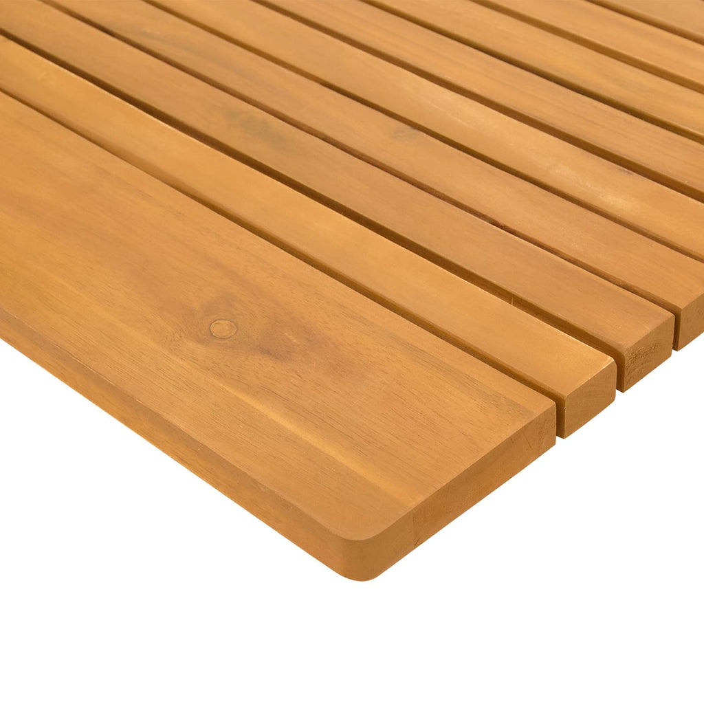 Badmat Naturel Massief Acaciahout