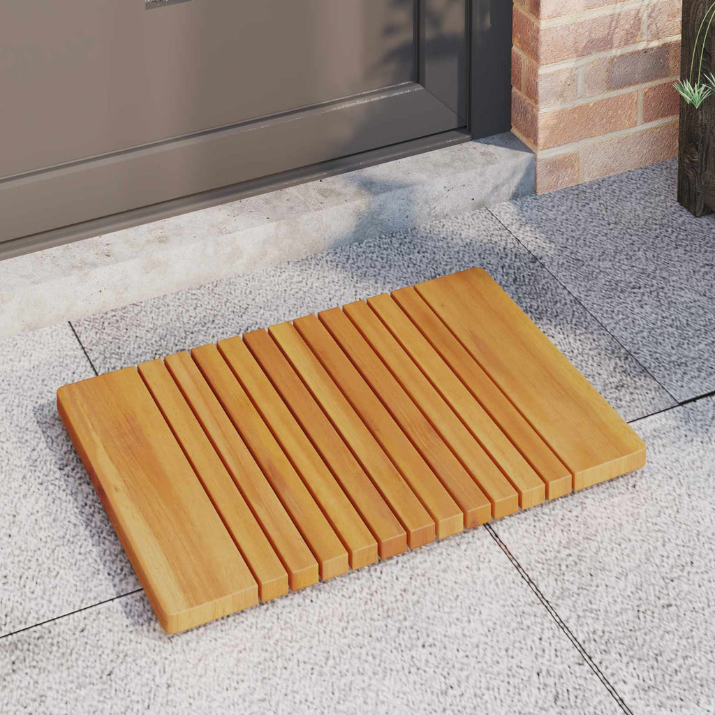 Badmat Naturel Massief Acaciahout