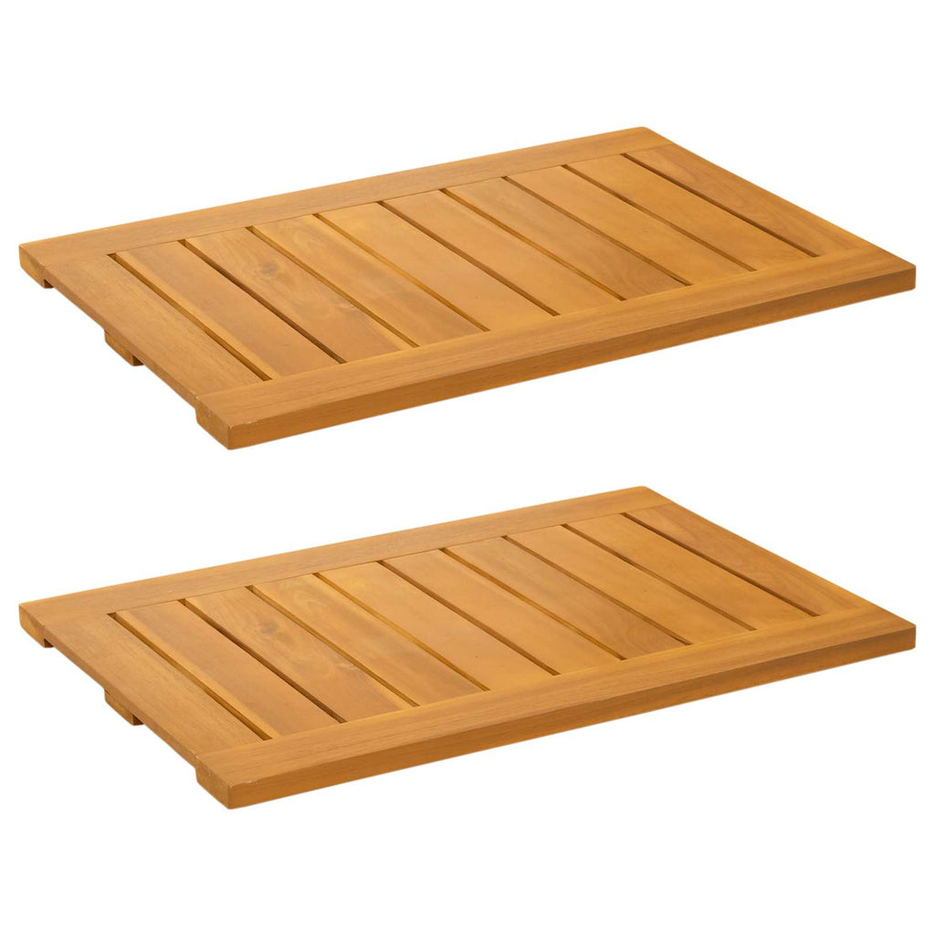 Badmat 2 St Naturel Massief Acaciahout