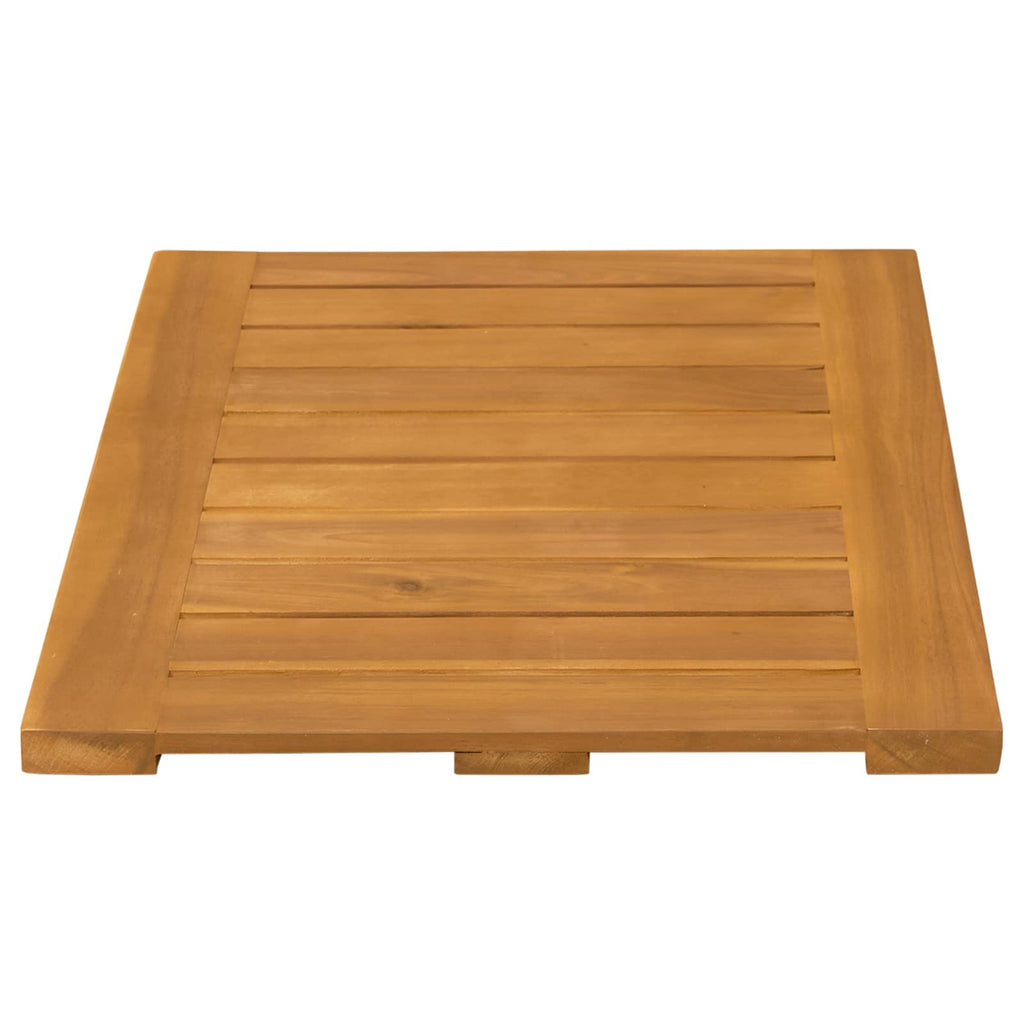 Badmat 2 St Naturel Massief Acaciahout