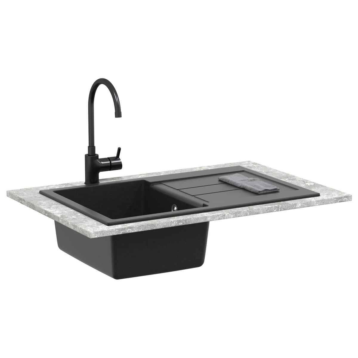 Wasbak 780 X 500 Mm 80% Kwarts En 20% Hars