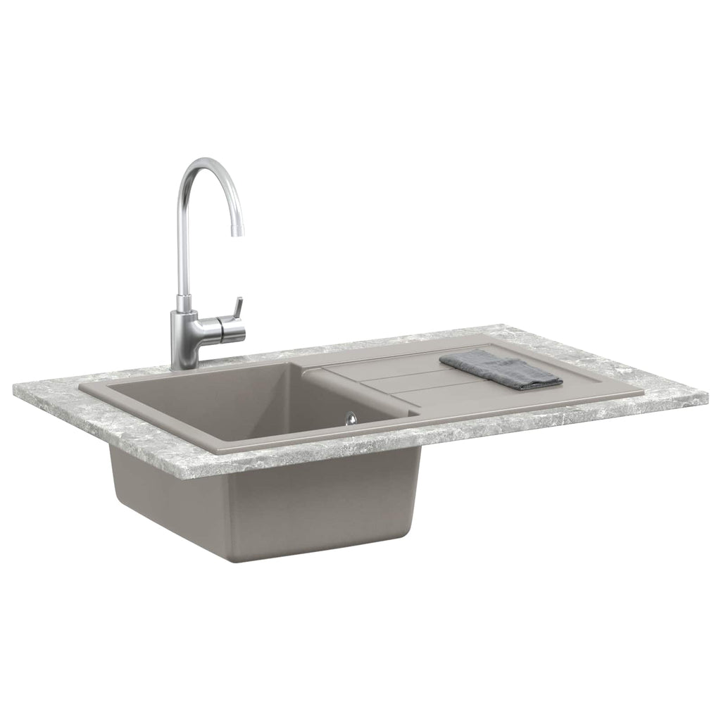 Wasbak 780 X 500 Mm 80% Kwarts En 20% Hars
