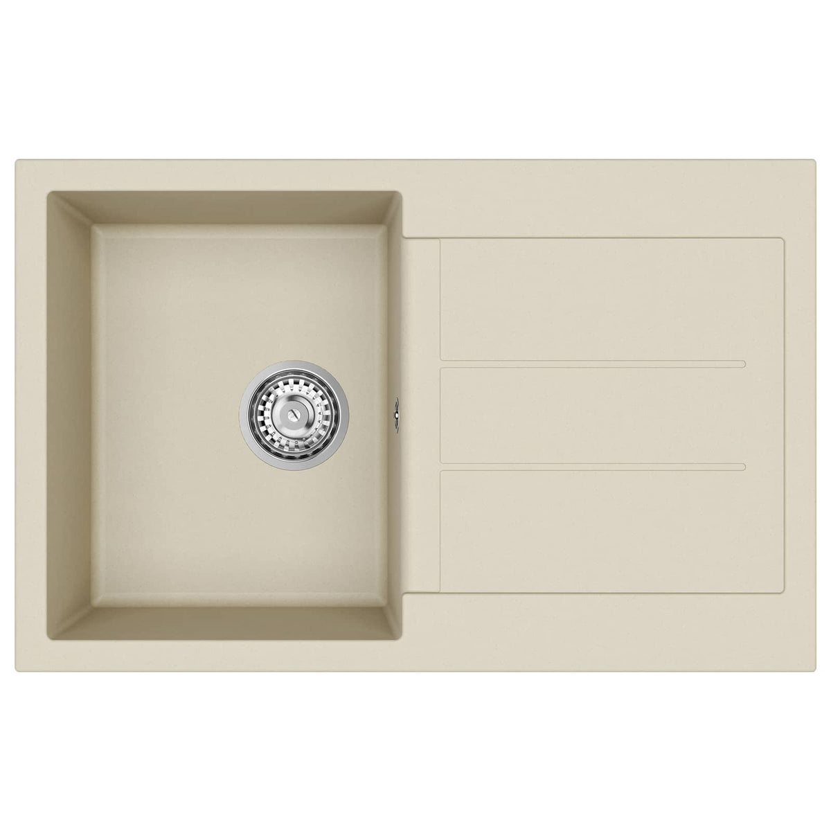 Wasbak 780 X 500 Mm 80% Kwarts En 20% Hars