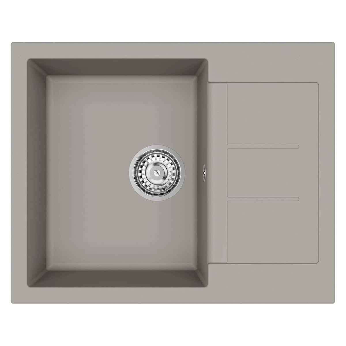 Wasbak 620 X 500 Mm 80% Kwarts En 20% Hars
