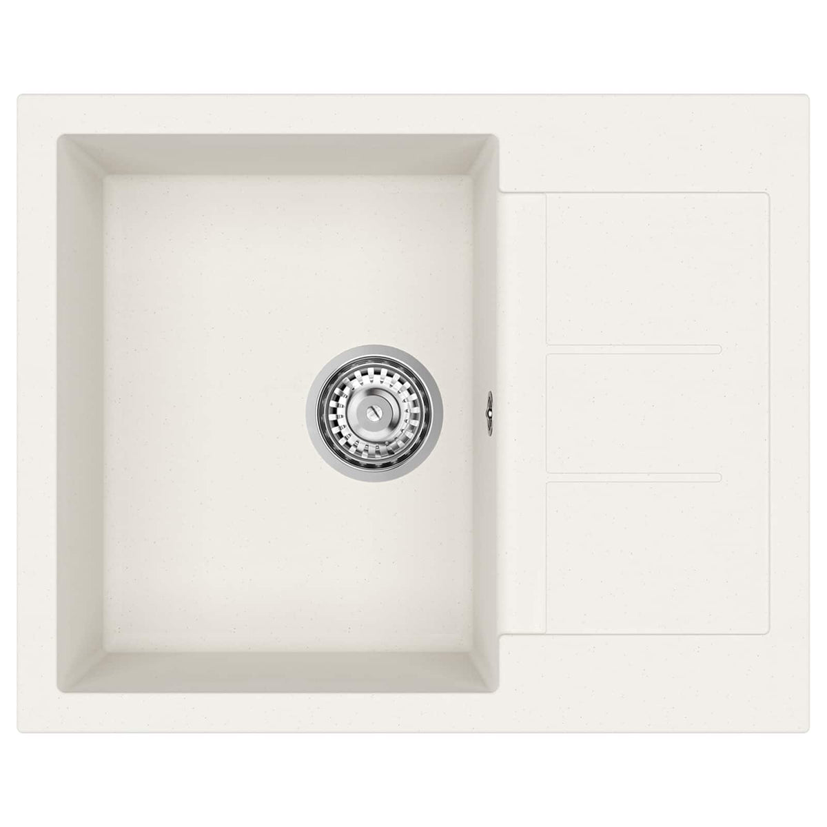 Wasbak 620 X 500 Mm 80% Kwarts En 20% Hars