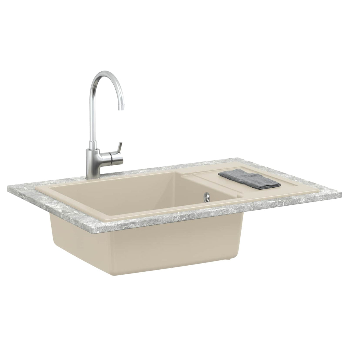 Wasbak 780 X 500 Mm 80% Kwarts En 20% Hars