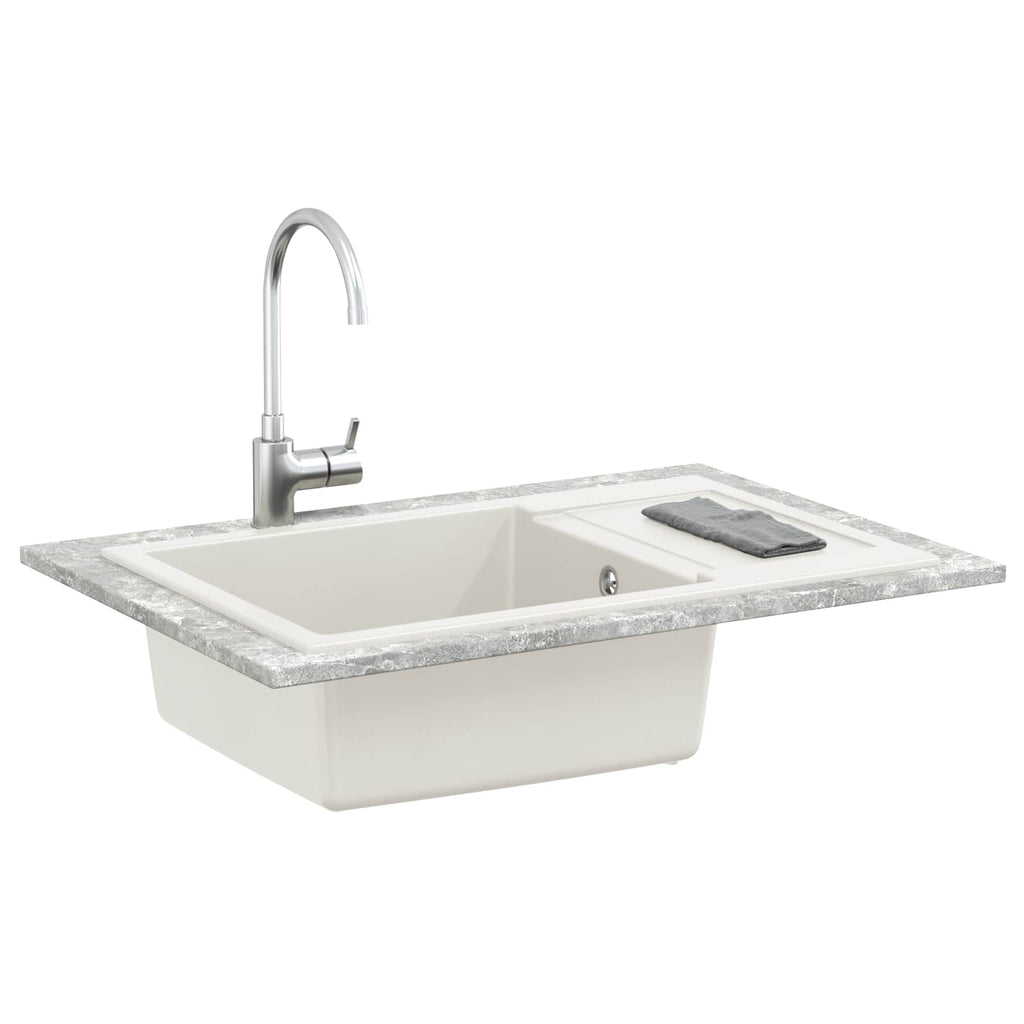 Wasbak 780 X 500 Mm 80% Kwarts En 20% Hars