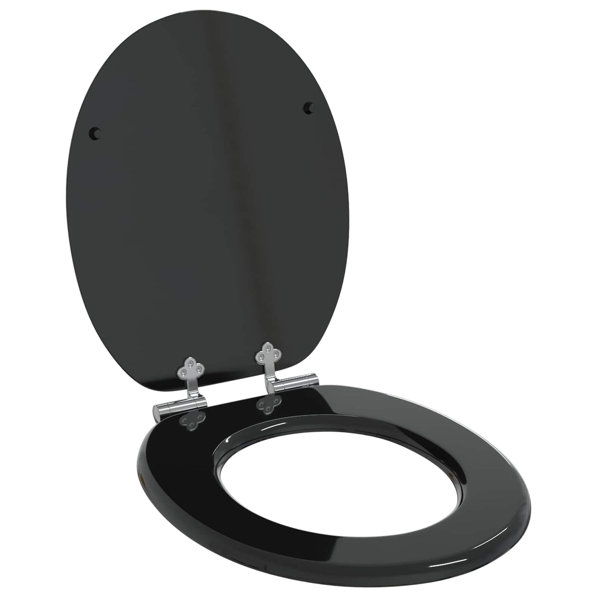 Toiletbrillen Met Deksel 2 St Mdf