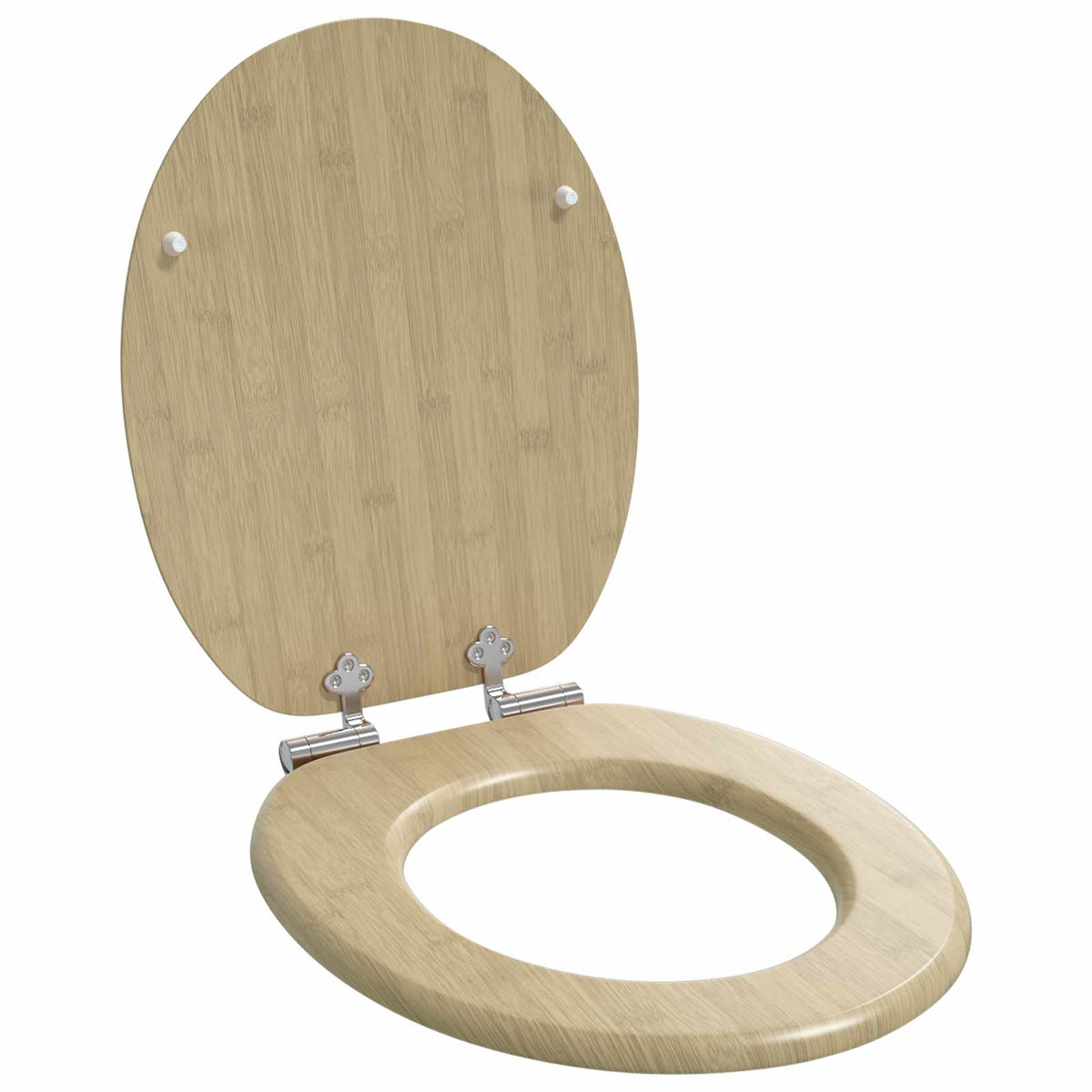 Toiletbrillen Met Deksel 2 St Mdf