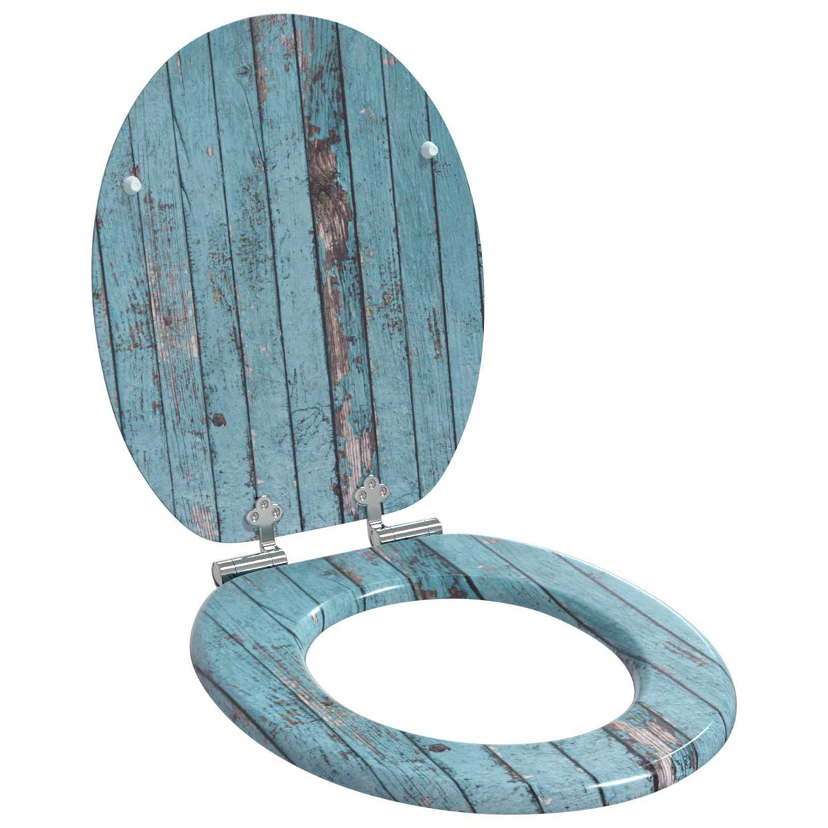 Toiletbrillen Met Deksel 2 St Mdf