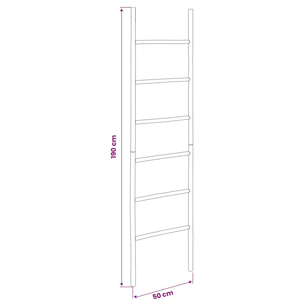 Deken Ladder 50 X Bamboe
