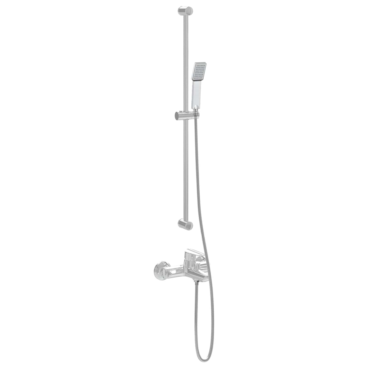 Doucheset 150 Cm Roestvrij Staal