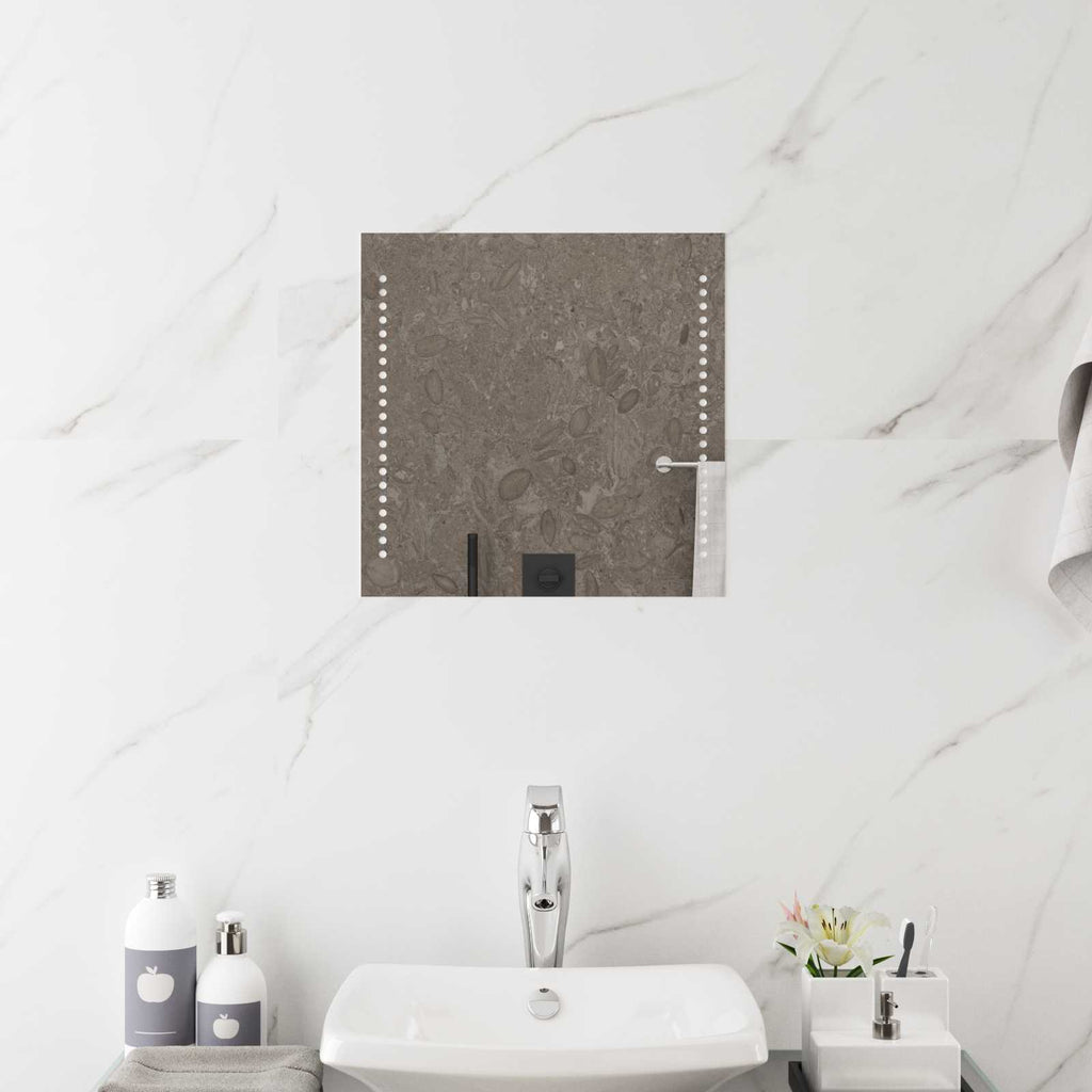 Led Badkamer Spiegel Transparant Gehard Glas