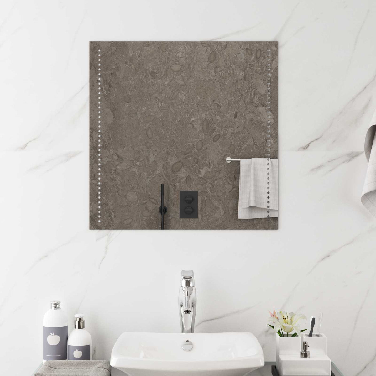 Led Badkamer Spiegel Transparant Gehard Glas