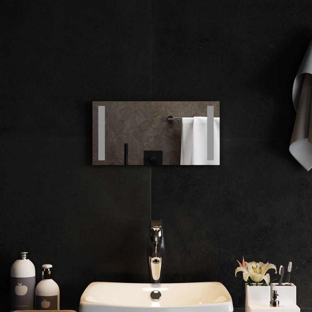 Led Badkamer Spiegel Transparant Gehard Glas