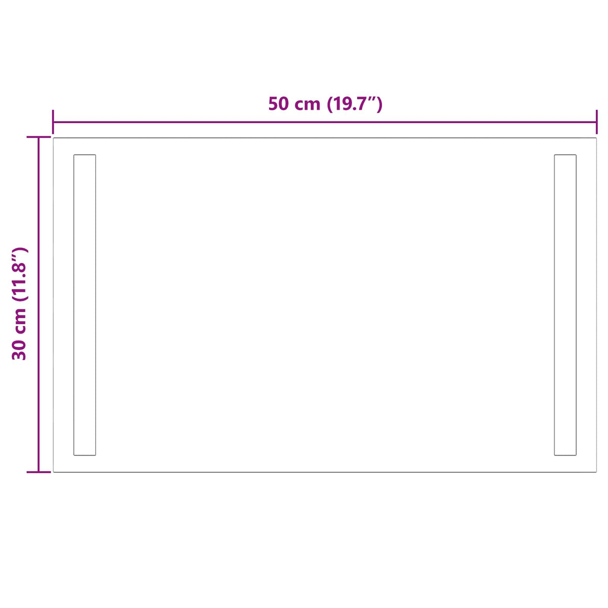 Led Badkamer Spiegel Transparant Gehard Glas