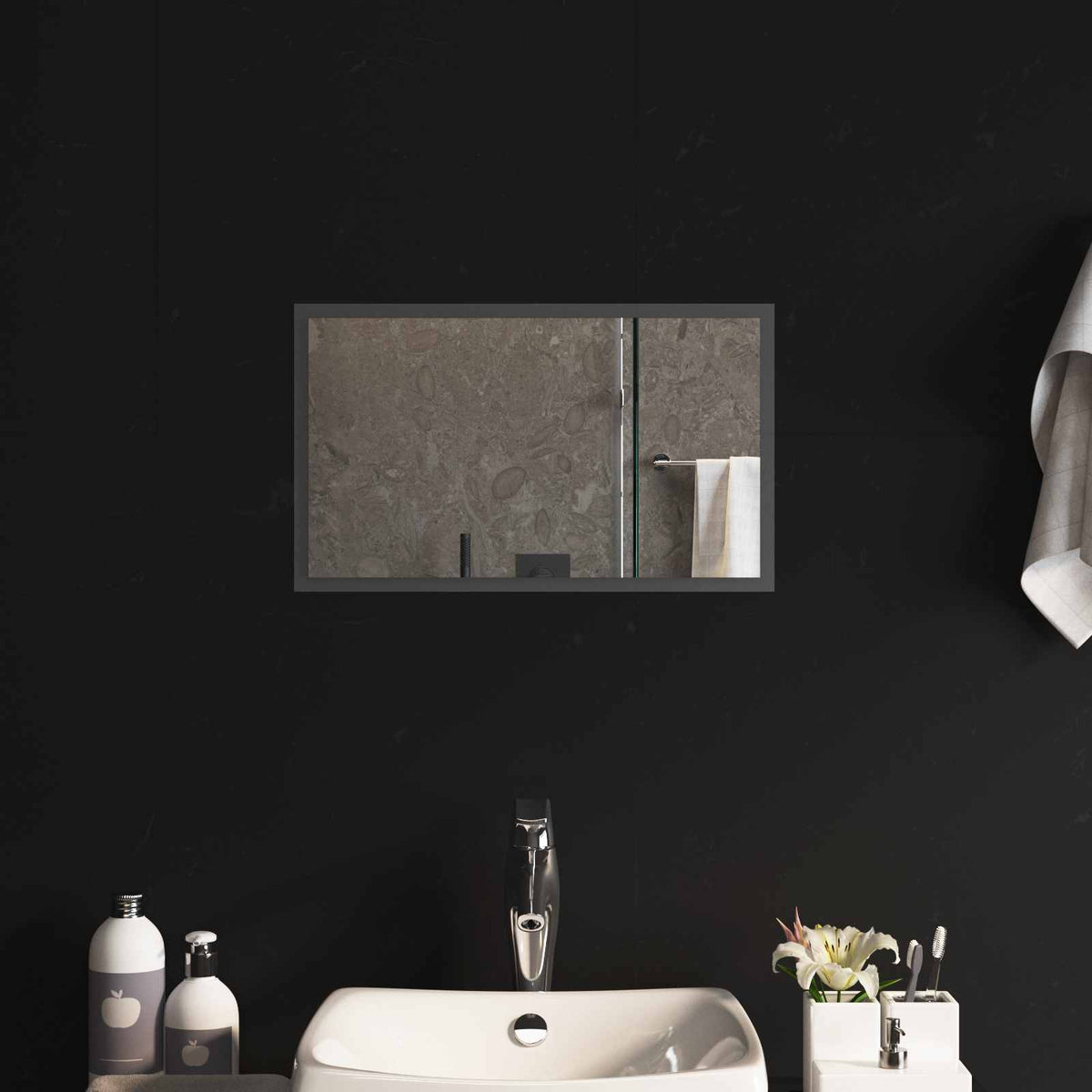 Led Badkamer Spiegel Transparant Gehard Glas
