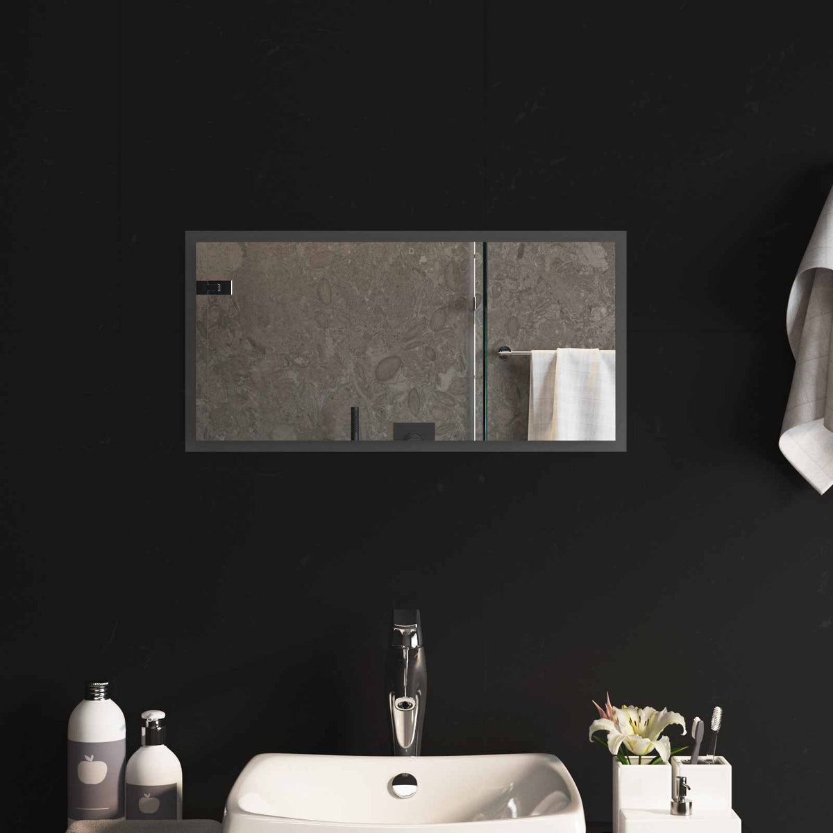 Led Badkamer Spiegel Transparant Gehard Glas
