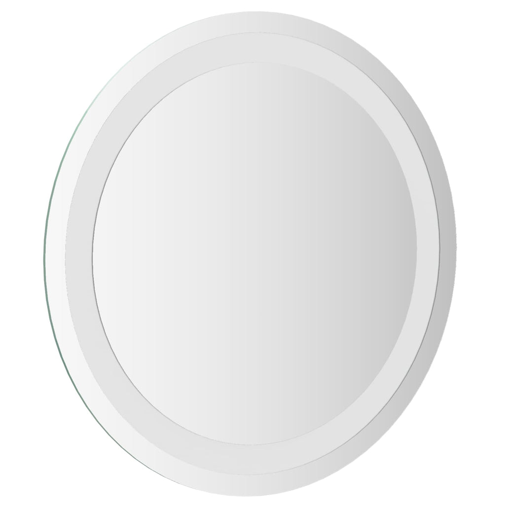 Led Badkamer Spiegel Transparant Ø 40 Cm Gehard Glas