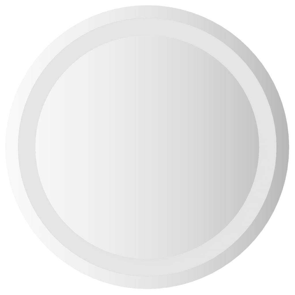 Led Badkamer Spiegel Transparant Ø 40 Cm Gehard Glas