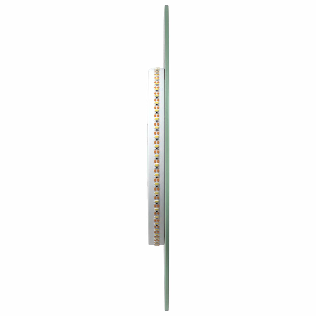 Led Badkamer Spiegel Transparant Ø 40 Cm Gehard Glas