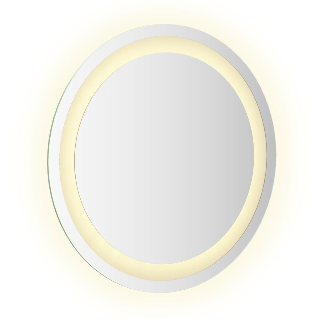Led Badkamer Spiegel Transparant Ø 40 Cm Gehard Glas
