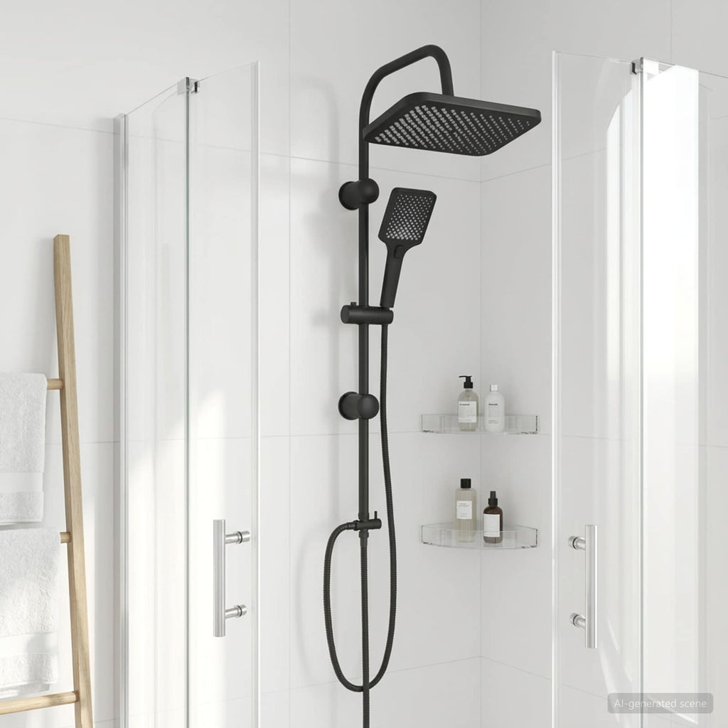 Douche Systeem Met Douchekop Roestvrij Staal